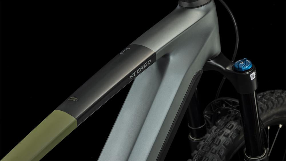 CUBE Stereo Hybrid 140 HPC TM 750 Flashgrey/Olive 2023
