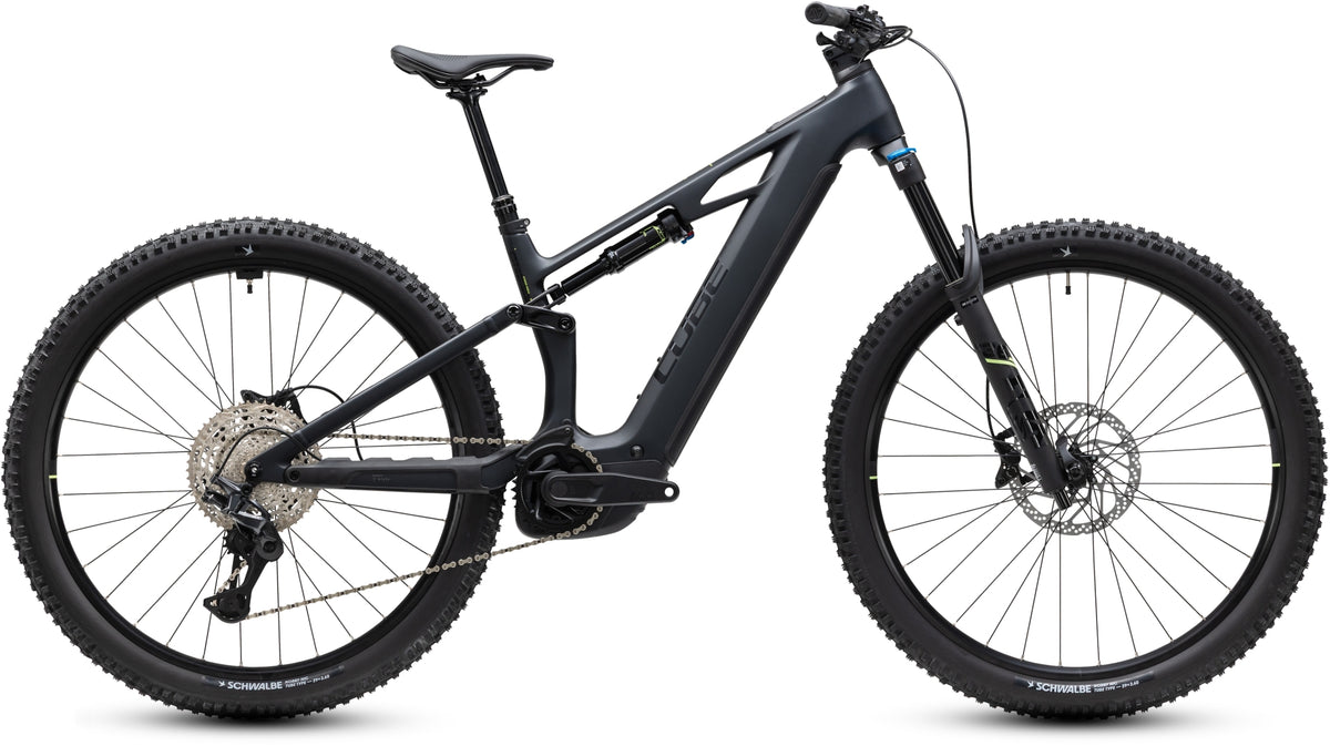 Cube Stereo Hybrid One44 HPC Race Coal/Green 2027