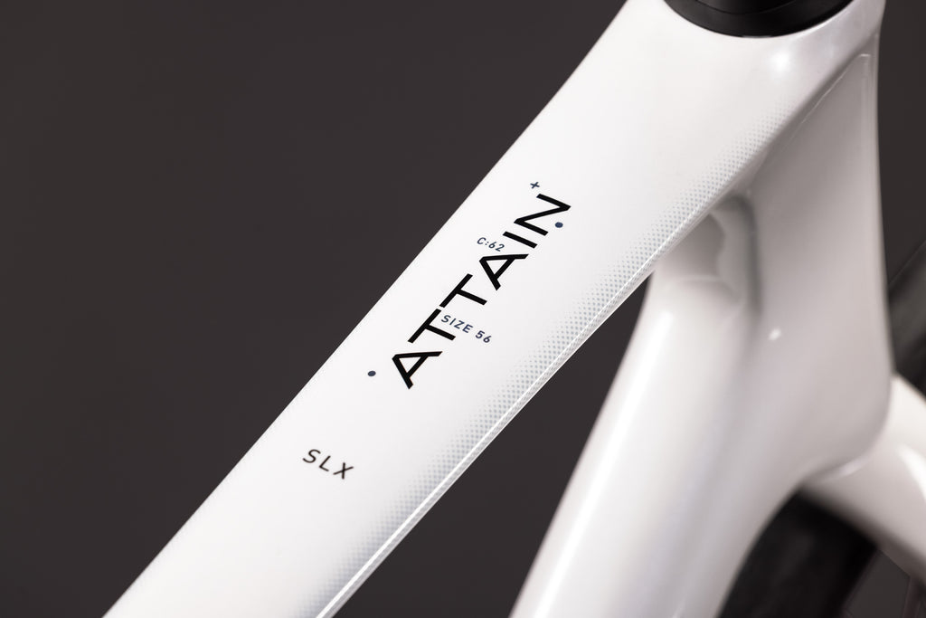 Cube Attain C:62 SLX Metallicwhite/Black 2027